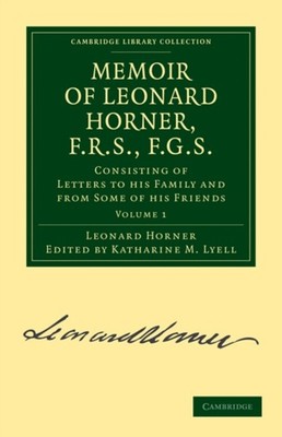 Horner - Memoir of   F.R.S. F.G.S. - Volume             1 - paperbac - G555z