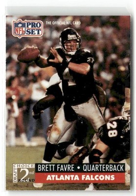 1991 Pro Set #762 Brett Favre DC 1991 2nd Round #33;