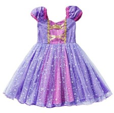 Disney Rapunzel Costume for Kids Pink  Purple Tutu Dress Size 4T Japan