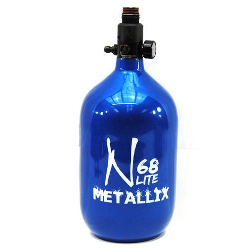 Used Ninja Paintball Metallix CoLab 68ci/4500psi Compressed Air Tank 12/25 Date