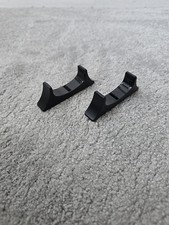 NINTENDO WII U OFFICIAL VERTICAL CONSOLE STAND PAIR BLACK WUP-009