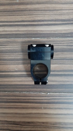 KF CNC Machined 40mm x 25.4 Black Bike Stem 1 1/8 Downhill Retro MTB Vintage - Picture 4 of 8