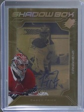 2020-21 SPx Shadow Box Auto Tier 1 103/125 Carey Price #SBA-CP Auto u0h