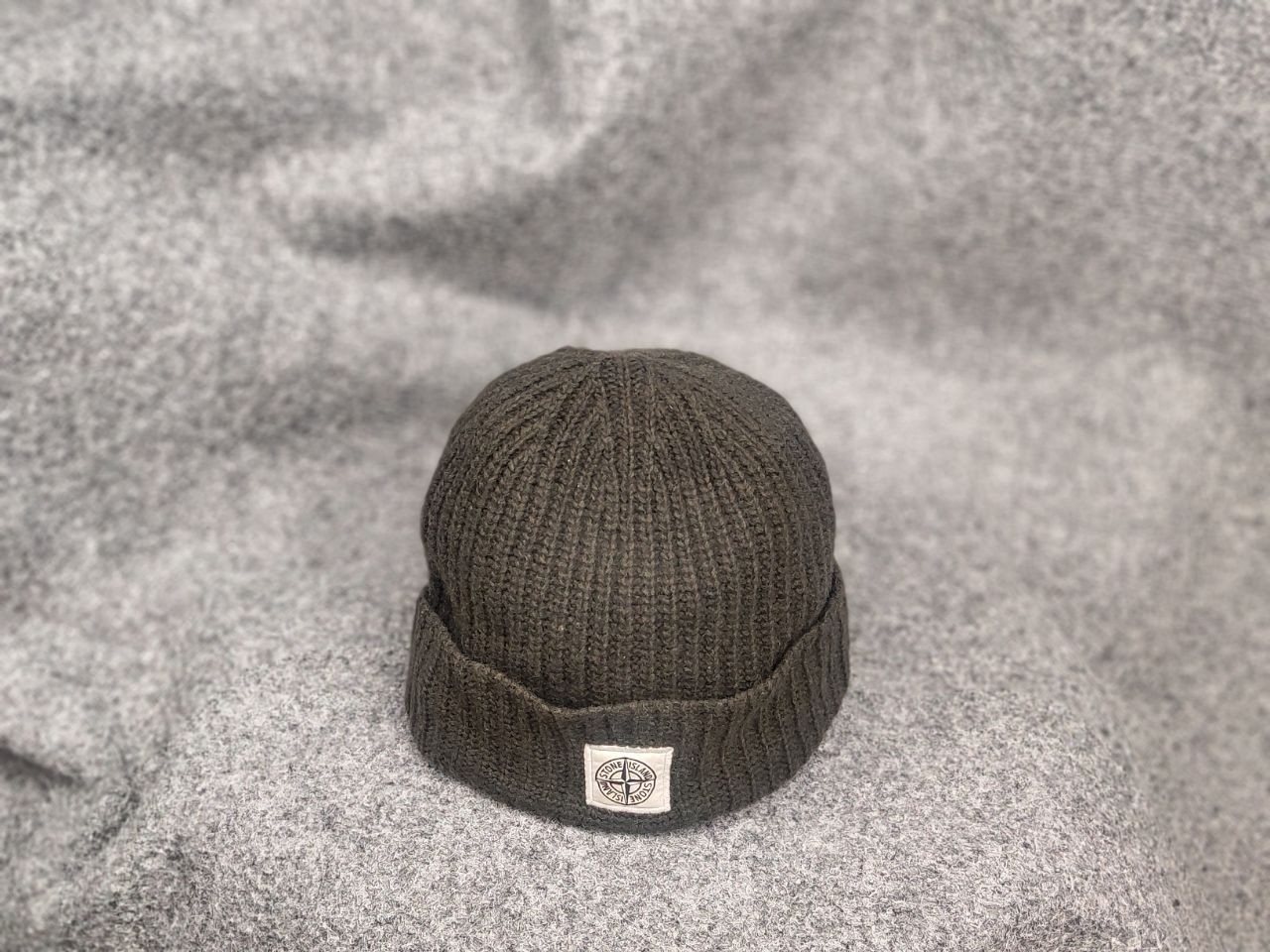 Stone Island patch program authentic ribbed wool … - image 11