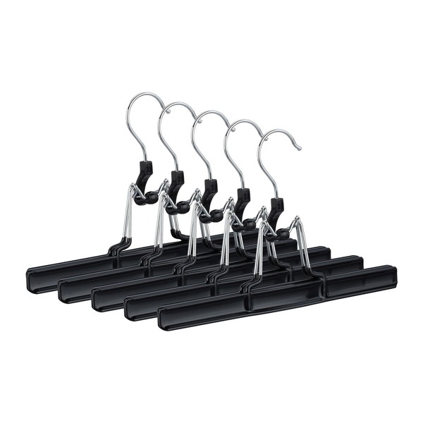 HosenbüGel Metall KleiderbüGel Rockhalterung Pvc 25 StüCk Hosenhalter Metall-image