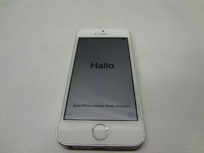 Apple iPhone 5s A1533 16GB Consumer Cellular Silver *No AC/SIM* w/Battery GradeC