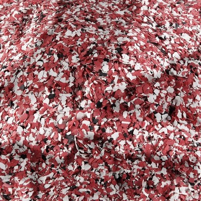 Timtin 2.4 KG / 5.3 LB Decorative Epoxy Floor Flakes Paint Chips 5-8 mm Color H