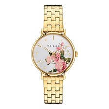 Image of Ted Baker Phylipa Ladies Silver Dial Romance 34mm Watch BKPPHF309