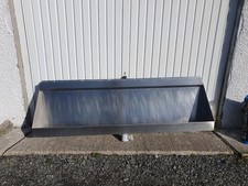 6ft Galvanised  Metal Heavy Duty Outdoor  Water Trough / Garden Planter