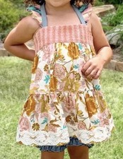 Matilda Jane Girls Size 8 Tunic Top Lets Go Together Sway Away New 100 Cotton