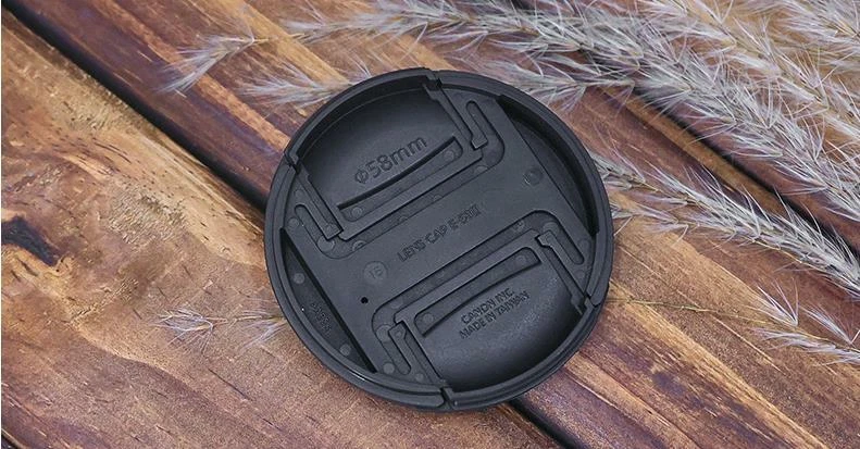 NEW Generation Snap On Front Lens Cap ABS Protective Lens Cover 58mm for Canon - Image 3 of 3