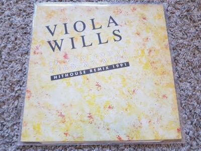 12'' LP Disco Vinyl Viola Wills - If you could read my mind REMIX & ORIGINAL