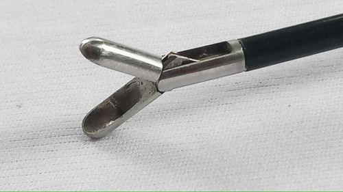 Laparoscopic Biopsy Cup Type With Tooth Grasping Forceps 5mm Surgical Instrument - Picture 4 of 9