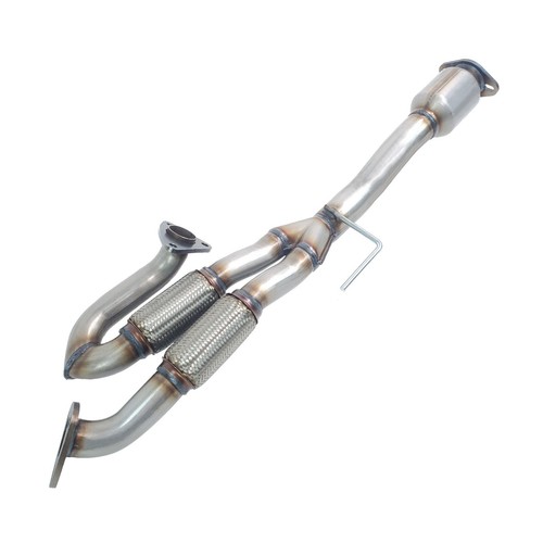FITS: 2009-2014 NISSAN MAXIMA 3.5L REAR Y-PIPE CATALYTIC CONVERTER - Picture 2 of 8