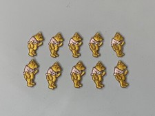  10 Vintage Winnie The Pooh 1  Iron On Patch Lot Appliqu  Sew Embroidered