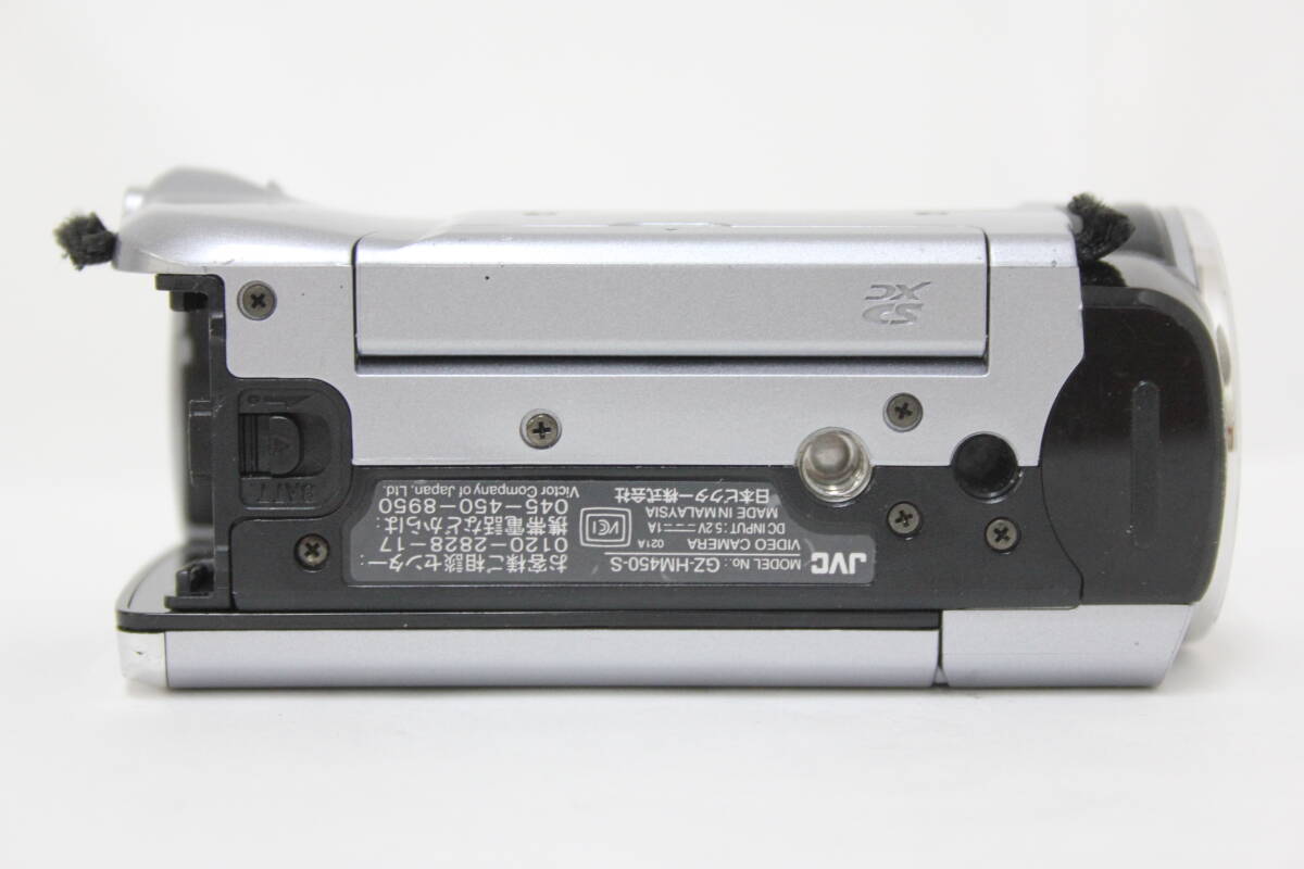 Victor JVC GZ-HM450 シルバー ビデオカメラ ほぼ新品