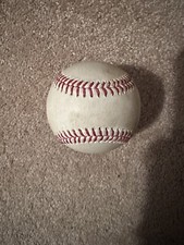 JD Martinez Game Used Baseball “Single” Boston Red Sox 2021 MLB Holo