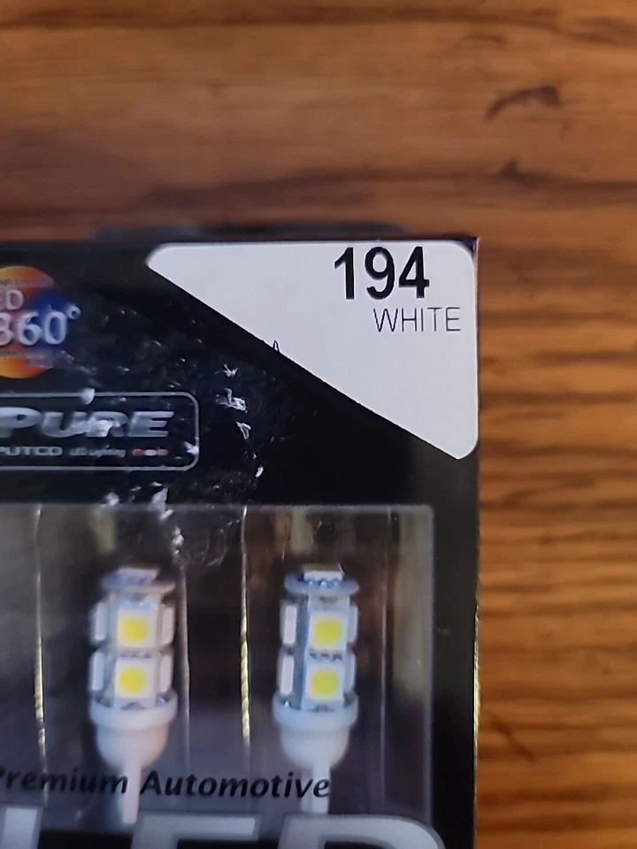 Putco 194 Blanco 360 LED Bombilla de repuesto 230194W-360 Foto 3 de 4