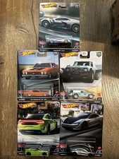 Hot Wheels 2022 Car Culture American Scene J Case Set of 5 Cars Premium