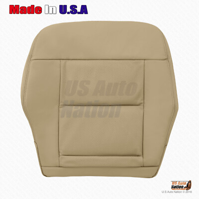 Fits 2010 11 Mercedes Benz E350 E550 Driver Bottom Perforated Leather Cover Tan