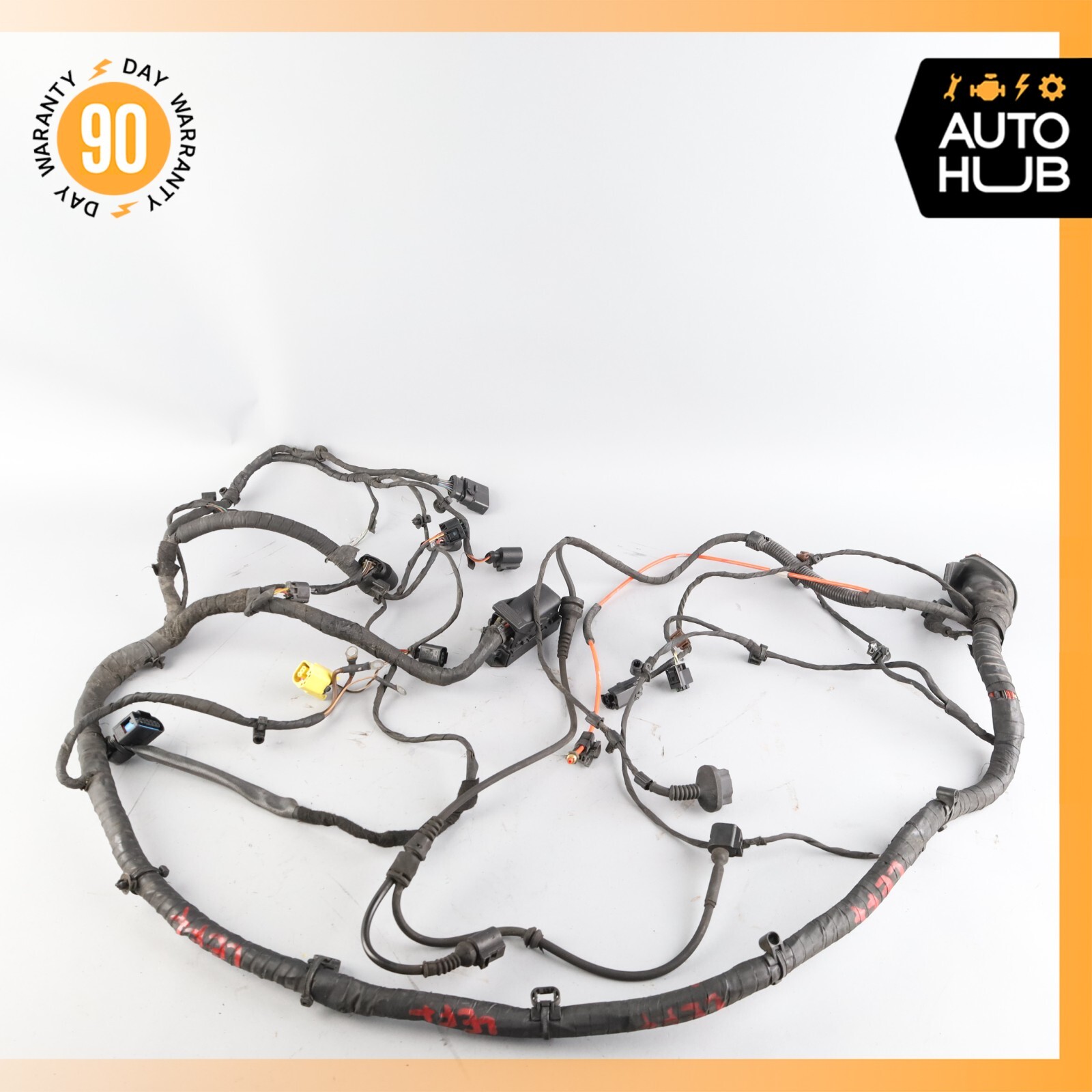 Bentley Continental Flying Spur Engine Motor Left Side Wiring Harness Cut 58k