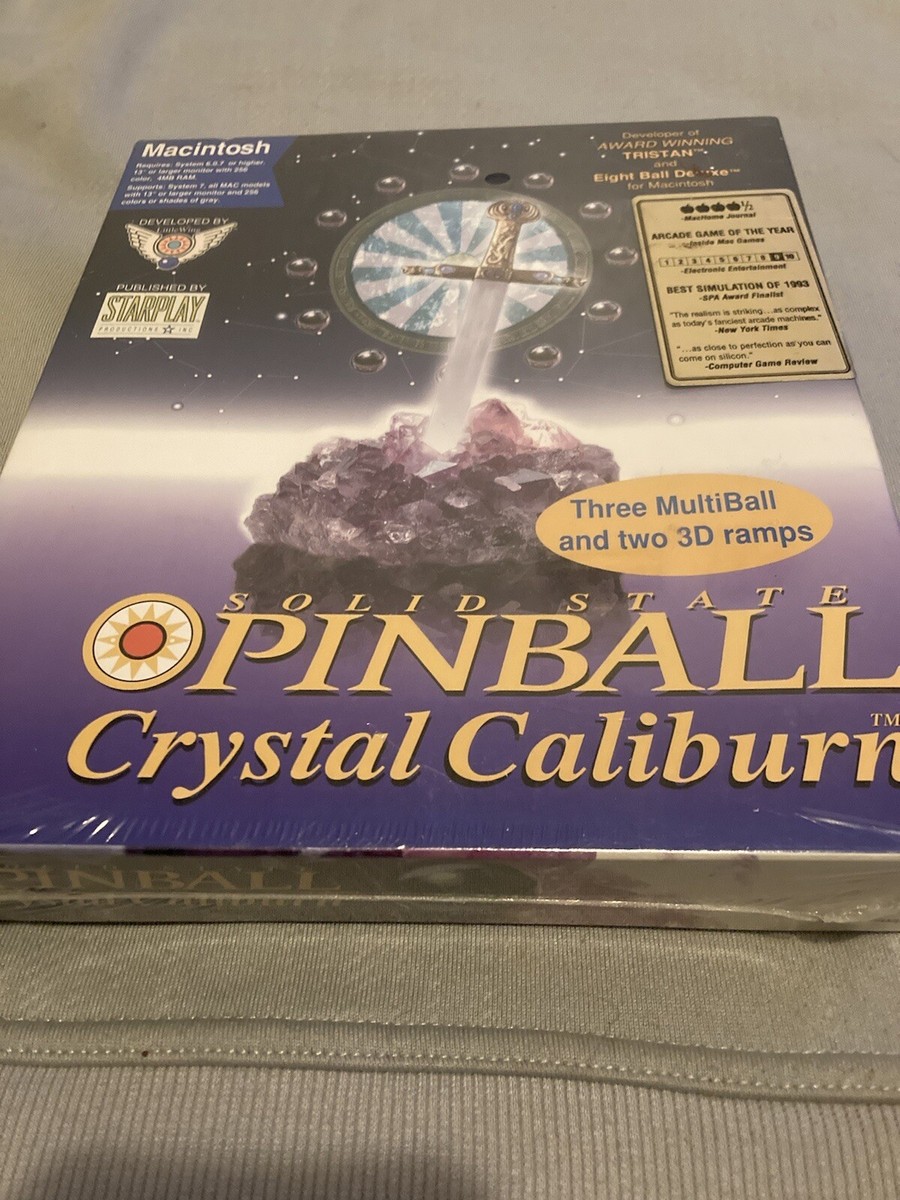 プレステ Solid State Pinball Crystal Caliburn Starplay 3.5