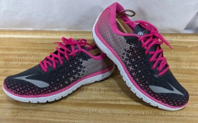 Athletic Sneakers Brooks Pureflow Red Brooks Womens Pure Flow