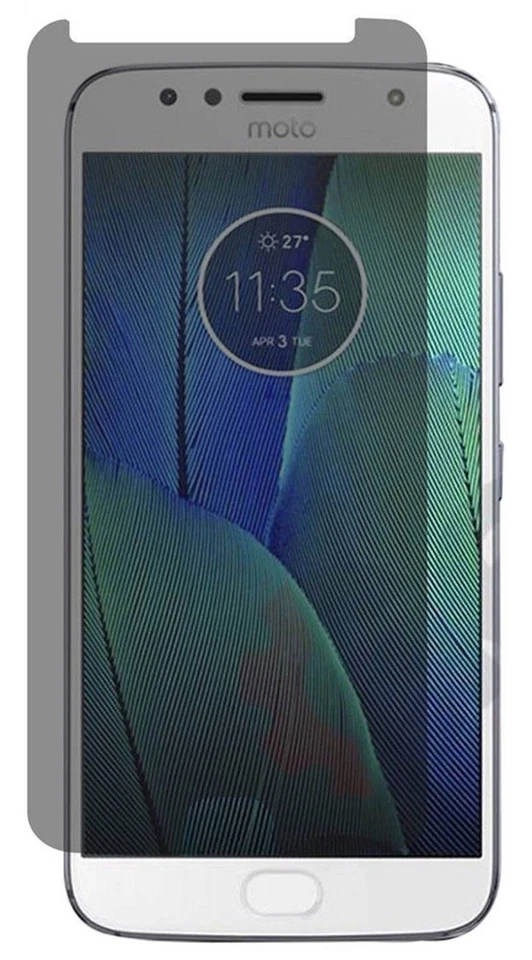 PACK DE 2 [BISEN] Privacidad Anti-Espía Protector de Pantalla Cubierta Armadura para Motorola Moto Z Foto 3 de 3