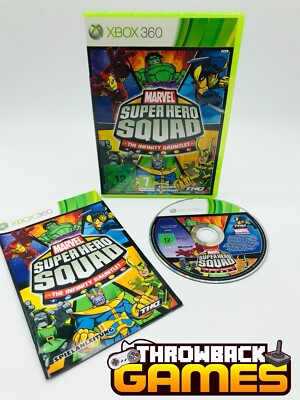 Marvel Super Hero Squad: The Infinity Gauntlet (Microsoft Xbox 360, 2010,...