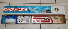 Vintage SIG Mid Star 40 RC Balsa Airplane Kit 64.5" Wingspan - *READ*