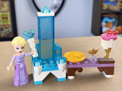 Elsa Throne Lego Lego Disney Princess Elsa's Winter Throne Set