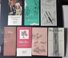 Vintage Sterling Silver ads L Fred and Son Waco Texas Jewelers Silver Service