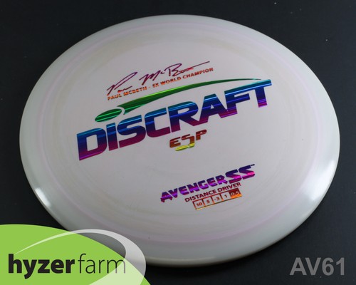 Discraft FUERA DE IMPRENTA MCBETH 5X ESP VENGER SS *elige peso y color* Disco de golf Hyzer Farm - Imagen 62 de 88