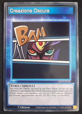 DARK CREATION Skill Card SPEED DUEL SGX3-ITS20 YUGIOH