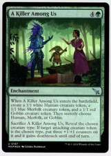 A Killer Among Us 0167 Uncommon Foil Murders at Karlov Manor MTG Near Mint