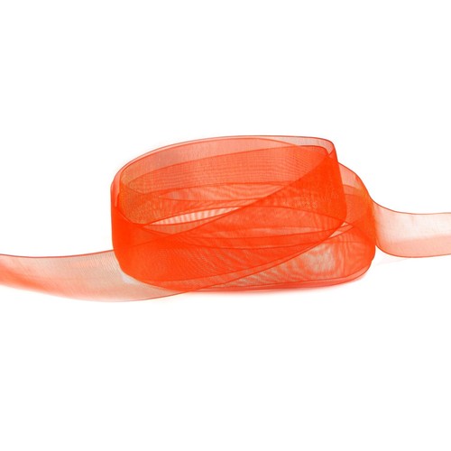 25mm Organza Ribbon Large Wholesale Rolls Of 200 Yards Polyester - 25 Colours - Picture 10 of 26