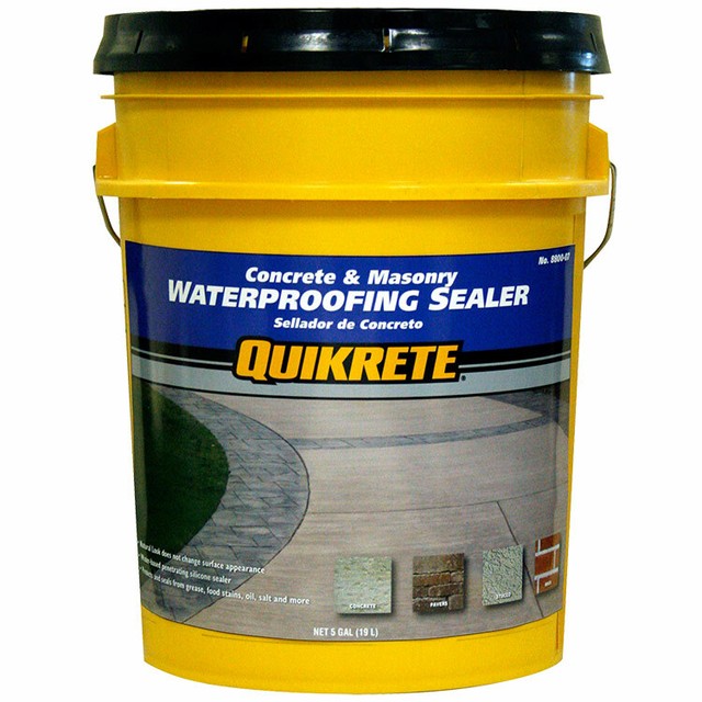 QUIKRETE Waterproofing Clear Sealer 5 Gallon Bucket for sale online