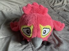  RARE Angry Birds Rio Pink Caged Bird 8  Plush
