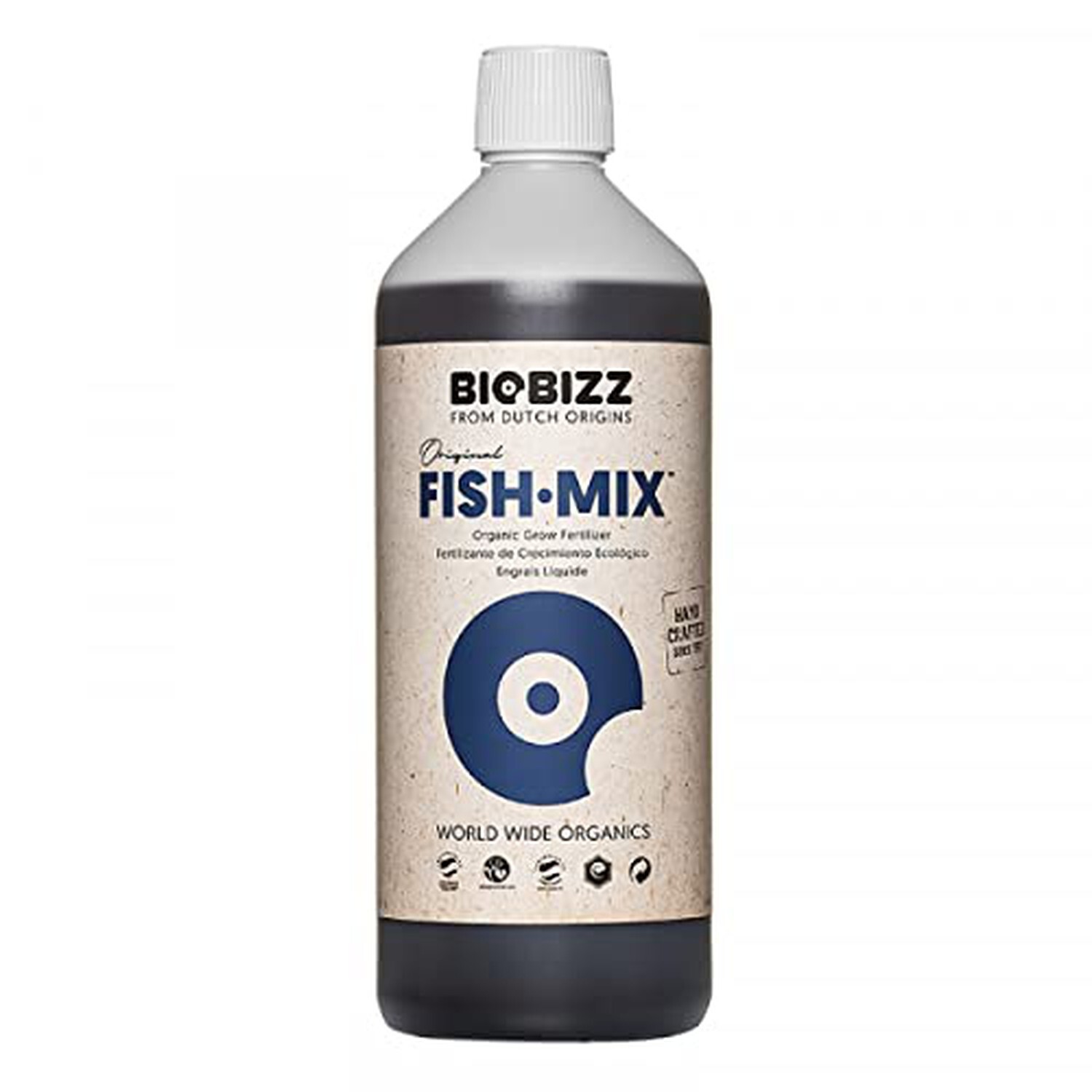 BioBizz Fish Mix 1 Litre Organic Ideal for Indoor Home Grow