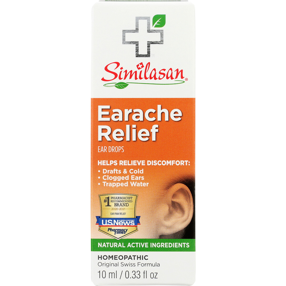 Similasan Earache Relief Eye Drops Homeopathic 0.33 Oz