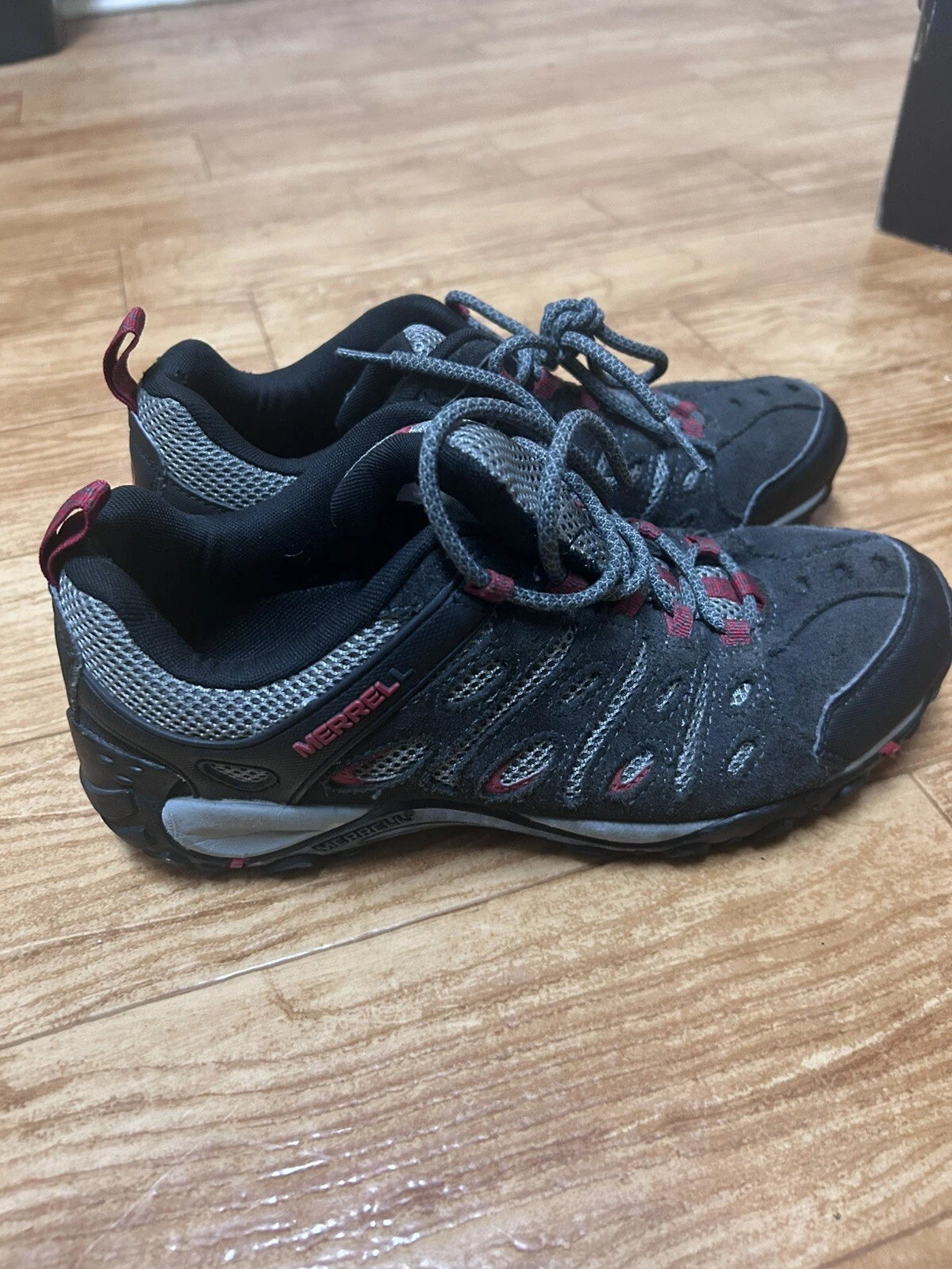 merrell crosslander 2 granite cherry hiking shoes
