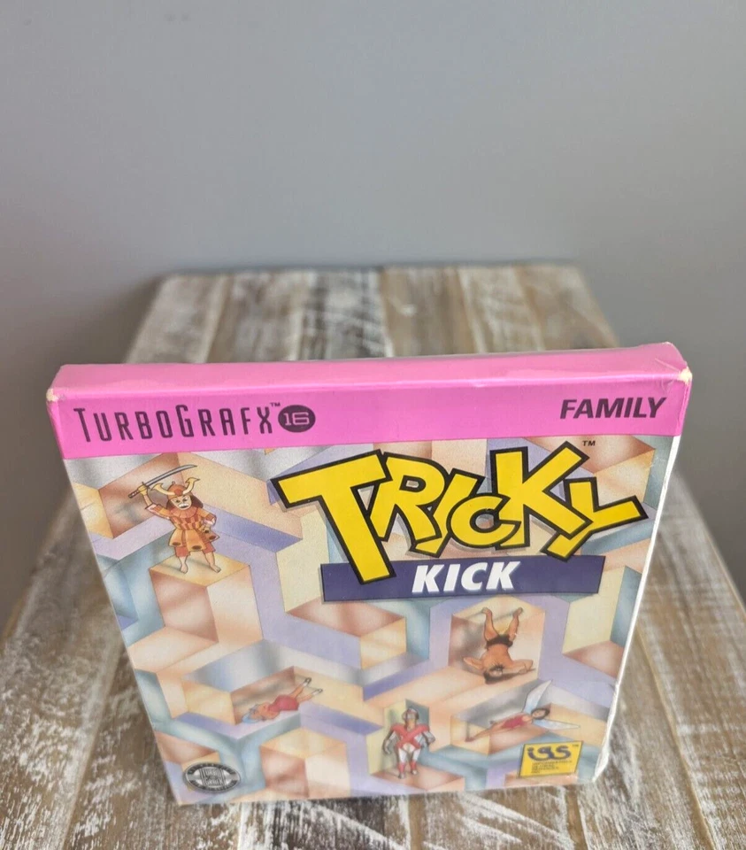NEW ✹ Tricky Kick ✹ TURBOGRAFX 16 Duo Game ✹ FACTORY SEALED Turbo Grafx 16 ✹ USA - Image 2 of 4
