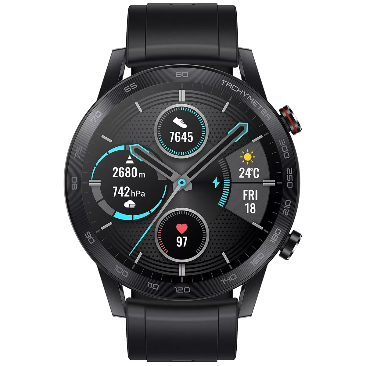 Huawei Honor Magic Smart Watch Built-in GPS NFC Payment Black