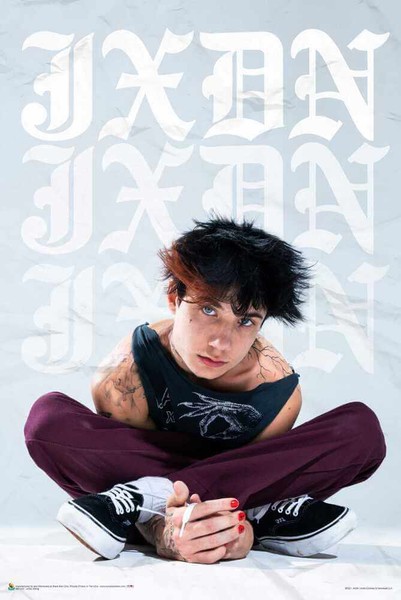 JXDN - Póster Sitting 24.5" x 36.5" Laminado