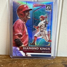2022 Donruss Optic Carolina Blue Prizm Diamond Kings Joey Votto /50