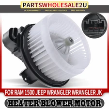 HVAC Blower Motor with 3 Pins for Jeep Wrangler 2014-2017 Wrangler JK Ram 1500