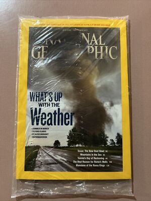 National Geographic September 2012 What's up with the Weather Dust Bowl Rome