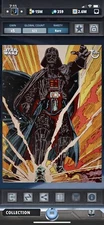 Topps Star Wars Digital Card Trader Retro Print 3 Darth Vader Insert Award