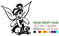 Tinkerbell Fairy Punk Graphic Die Cut decal sticker Car Truck Boat Window 22"
