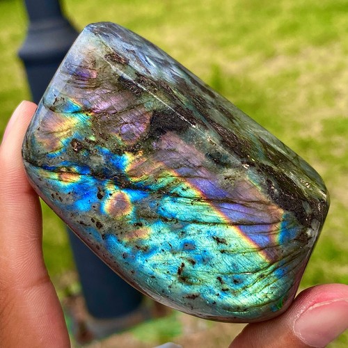 247G Natural elongated stone Madagascar polished crystal healing stone - 第 7/16 張圖片